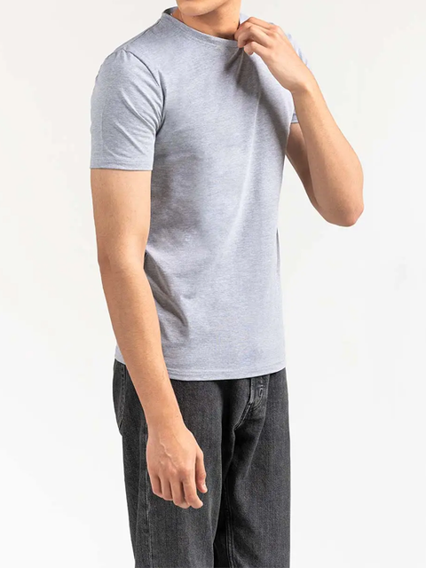 Grey Basic T-Shirt