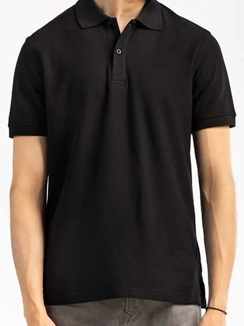 Black Basic Polo