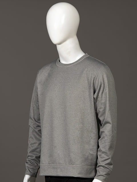 Grey Polyester Sweatshirt