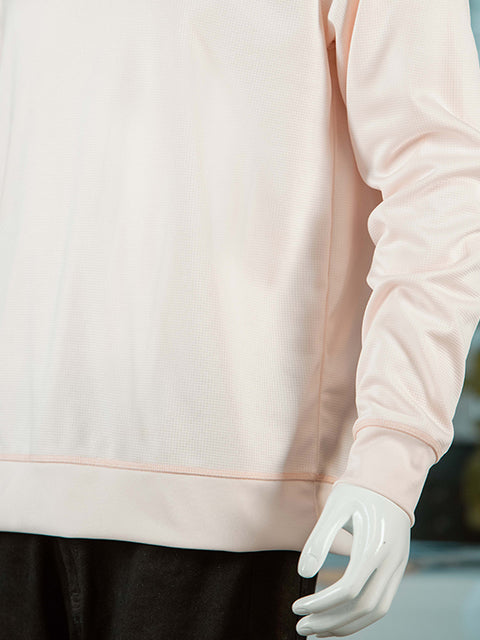 Pink Polyester Sweatshirt