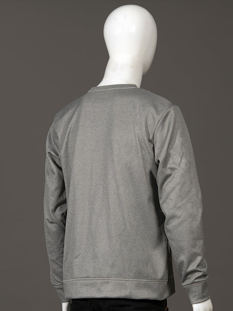 Grey Polyester Sweatshirt