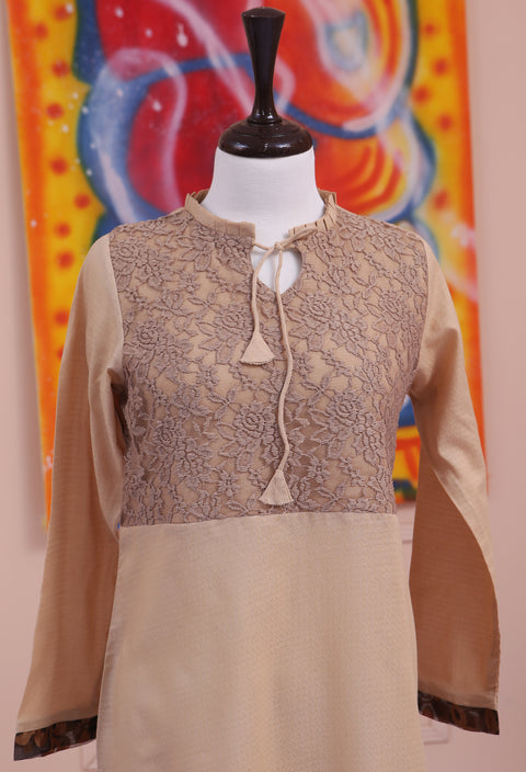 Sand Brown Kurta