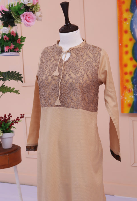 Sand Brown Kurta