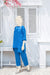 Blue Shirt and Trousers 2Pcs