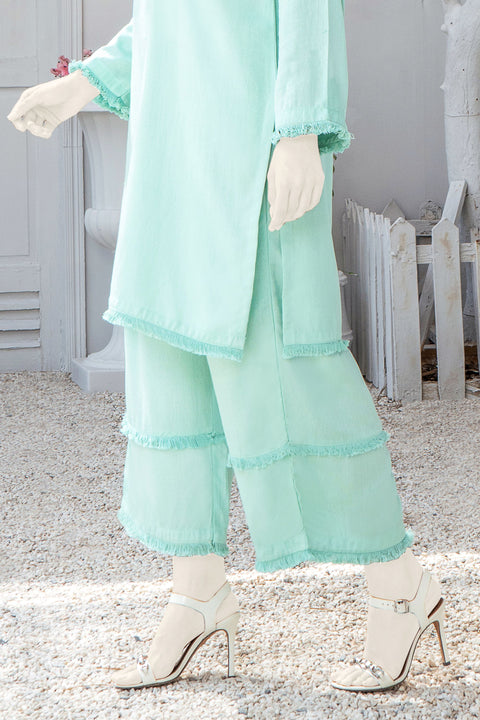 Ferozi Shirt and Culottes 2Pcs