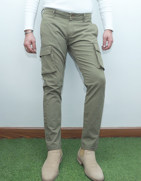 Men's Olive Cargo pants