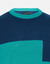 Men's Green & Blue Fashion Sweater