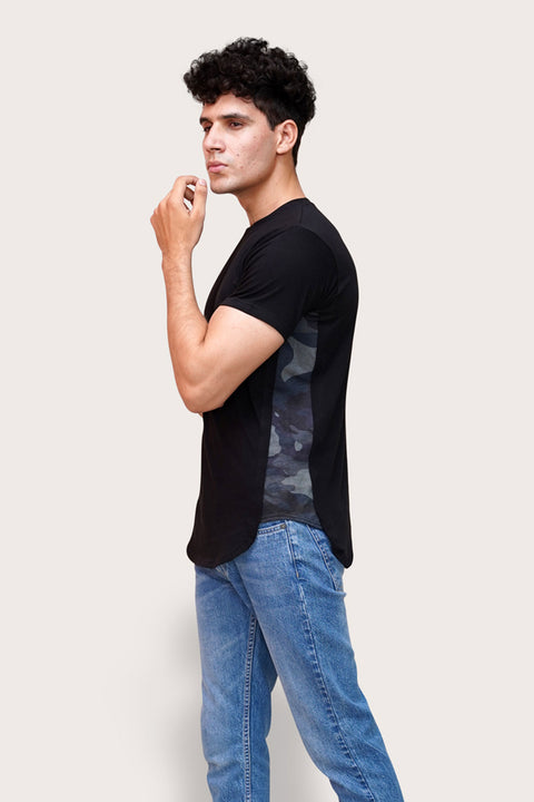 Black Camouflage T-shirt