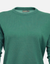 Women's Round Neck Green Woolen Sweater