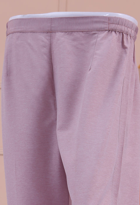 Tea Pink Straight Trousers